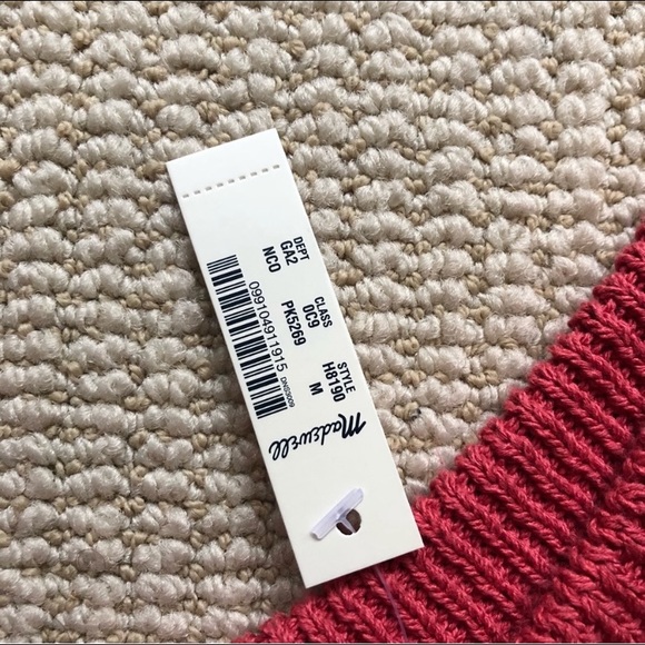 Madewell Stockton Sweater Tank Medium NWT - Picture 3 of 5